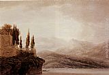 Isola Bella On Lago Maggiore by John Robert Cozens